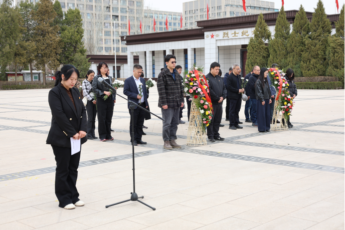 生命与食品学部与动物科技学院联合开展“缅怀先烈传薪火 砥砺前行担使命”主题党日活动